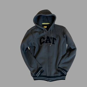 Men’s Outerwear CAT Insulated Full Zip Hoodie Jacket SZ M